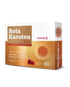 COLFARM Beta Karoten plus - 60 kaps.