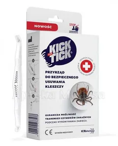 KICK THE TICK Przyrząd do bezpiecznego usuwania...