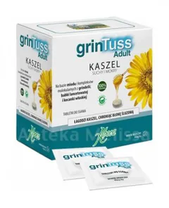 ABOCA Grintuss Adult Tabletki do ssania - 20 tabl.