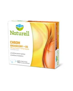 NATURELL Chrom organiczny + B3 - 60 tabl.