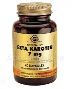 SOLGAR 79 Naturalny Beta Karoten 7mg 60k