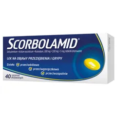 Scorbolamid x 40 tabl. draż.