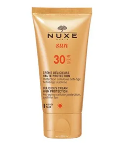 NUXE SUN Zachwycający krem do opalania twarzy i...