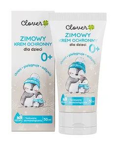 CLOVER Zimowy Krem ochronny dla dzieci 0+ - 50 ml