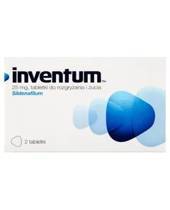 INVENTUM  - 2 tab. W zaburzeniach erekcji.