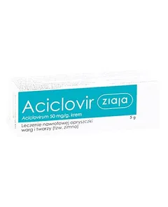 ACICLOVIR ZIAJA Krem - 5 g