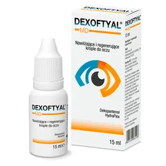 DEXOFTYAL MD Regenerujące krople do oczu - 15 ml