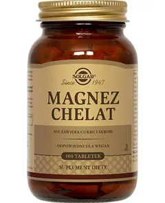 SOLGAR 54 Magnez chelat 100 tabl.
