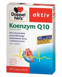 DOPPELHERZ AKTIV Koenzym Q10 - 30 kaps.