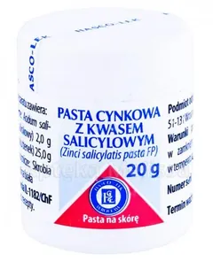 Pasta cynkowa z kw.salicyl. maść 20g  PZ39