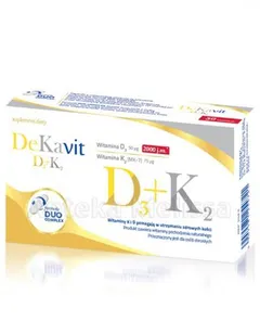 DEKAVIT  D3 + K2 - 30 kaps.