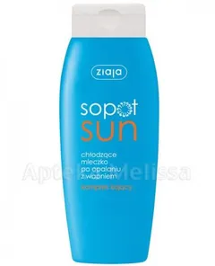 ZIAJA SOPOT SUN Mleczko p/opal.z wapniem 2