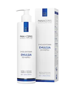 PANACERIS
Emolientowa emulsja do kąpieli
skóra...