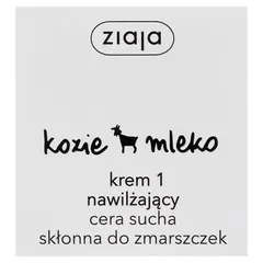 ZIAJA KOZIE MLEKO Krem 1 nawilżanie  - 50 ml++