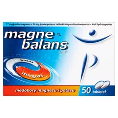 Magne-Balans Plus tabl. 0,017g Mg2++0,054g K 50...