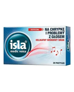 Isla Medic Voice Na chrypkę i problemy z głosem -...