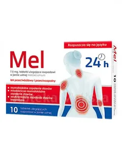 MEL 7,5mg - 10 tabl.