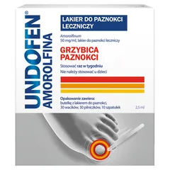 Undofen Amorolfina Lakier do paznokci leczniczy -...
