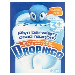 DROPINGO Płyn barwiący osad nazębny - 10 ml