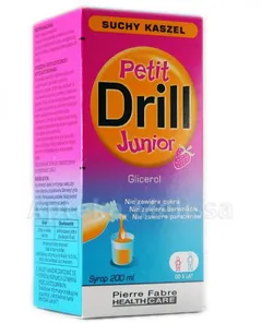 PETIT DRILL JUNIOR Syrop dla dzieci na kaszel...