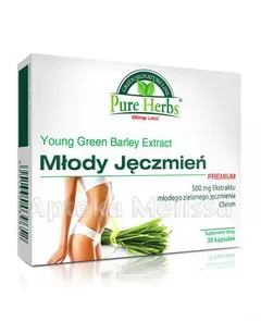 OLIMP MŁODY JĘCZMIEŃ PREMIUM - 30 kaps.