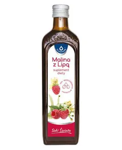  OLEOFARM Malina z Lipą Sok - 490 ml