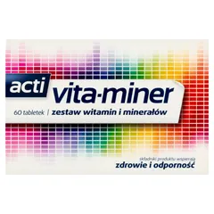 VITA-MINER Komplet niezbędnych witamin i minerałów...