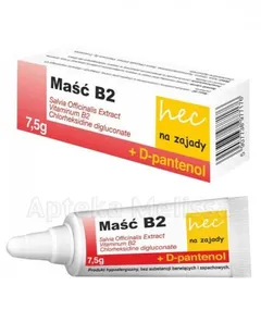 Maść B2 hec na zajady tub.wkarton. 7,5g