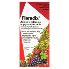 FLORADIX Żelazo i witaminy w płynnej formule - 500...