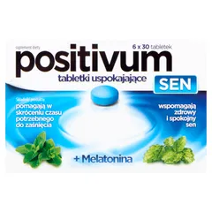 Positivum Sen Tabletki uspakajające - 6 x 30 tabl.