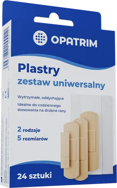 Plastry-zestaw uniwersalny - 24 szt.