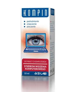 KOMPIN Krople do oczu, do pracy z komputerem - 10...