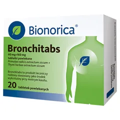 Bronchitabs 60 mg + 160 mg - 20 tabl. 