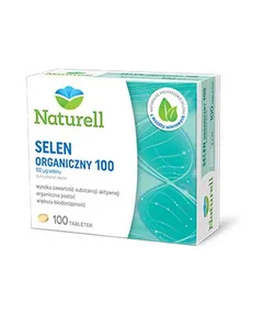 NATURELL SELEN ORGANICZNY 100mcg - 100 tabl.
