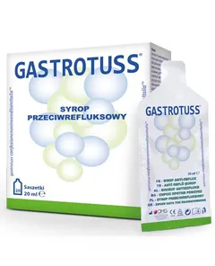 Gastrotuss Syrop przeciwrefluksowy - 20 sasz. 