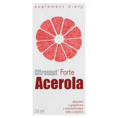 Citrosept Forte Acerola krop. - 50 ml