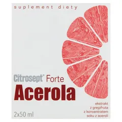 Citrosept Forte Acerola krople 2 x 50 ml