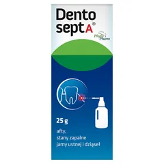 DENTOSEPT A z aplikatorem - 25 g