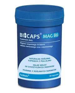 BIOCAPS MAG B6 - 60 kaps.