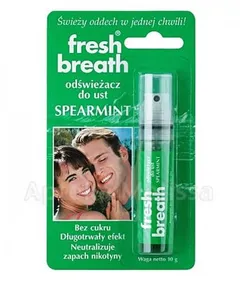 FRESH BREAT Odśwież.d/ust -Spearmint 10g