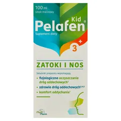 Pelafen Kid Zatoki i Nos 3 + Smak malinowy - 100...