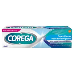 COREGA SUPER MOCNY Krem mocujący do protez - 40 g