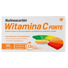RUTINOSCORBIN ACTIV C 500 mg - 30 kaps.
