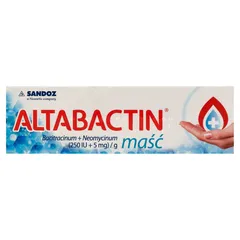 ALTABACTIN (250 IU+5 mg)/g Maść - 5 g