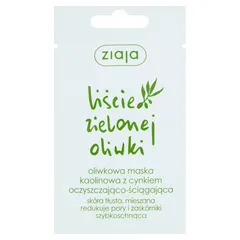 ZIAJA LIŚCIE ZIELONEJ OLIWKI Oliwkowa maska...