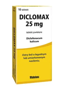 DICLOMAX 25 mg - 10 tabl.