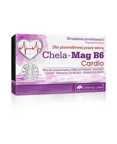 OLIMP CHELA MAG B6 CARDIO - 30 tabl. 