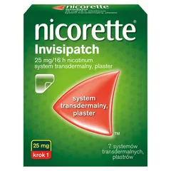 NICORETTE INVISIPATCH 25 mg Plastry 16 godz. - 7...