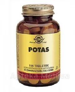SOLGAR 42 Potas 100 tabl.
