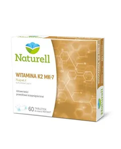 NATURELL Witamina K2 MK-7 - 60 tabl. do ssania